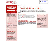 Tablet Screenshot of musiclibrarylicensingproduction.com